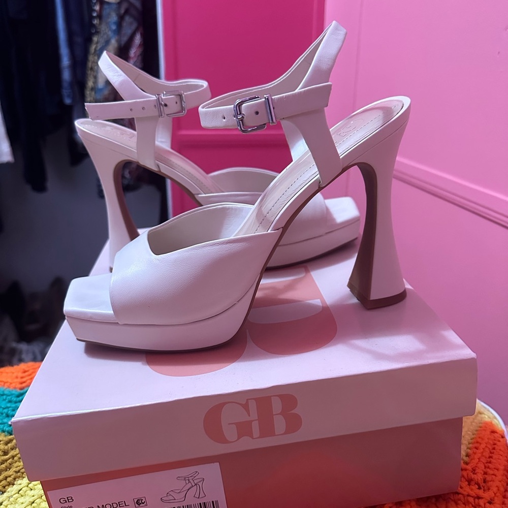 White heels